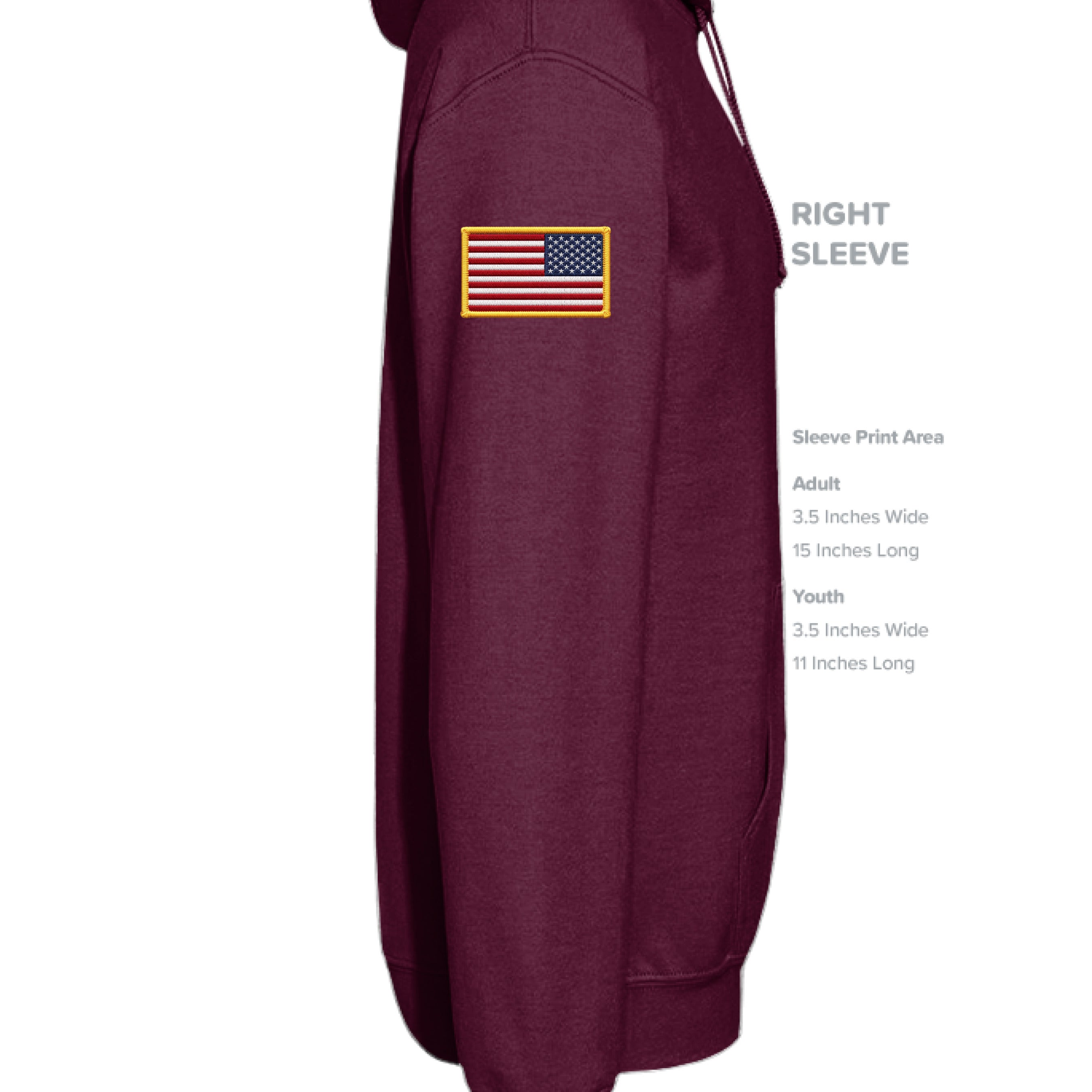 MAROON - SLEEVE_RIGHT